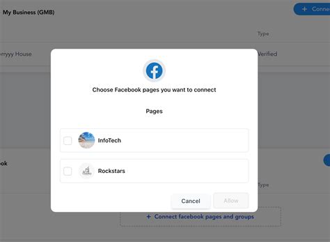 how to connect to facebook.